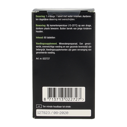 Lucovitaal Zink methionine & koper 60.00 Tabletten