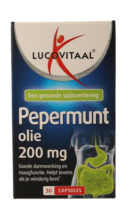 Lucovitaal Pepermuntolie 30.00 Capsules
