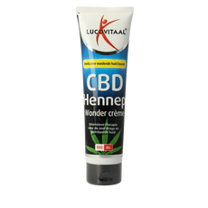 Lucovitaal Hennep CBD huidwondercreme 100.00 Milliliter