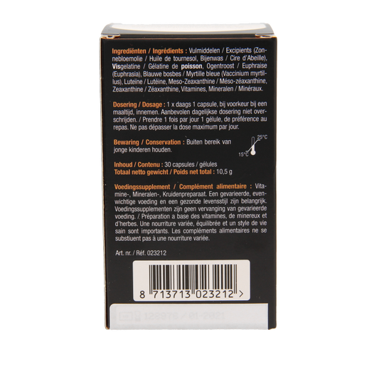 Lucovitaal Ogen dag en nacht scherp zicht 30 Capsules