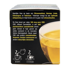 Lucovitaal Hennep CBD thee 20.00 Zakjes