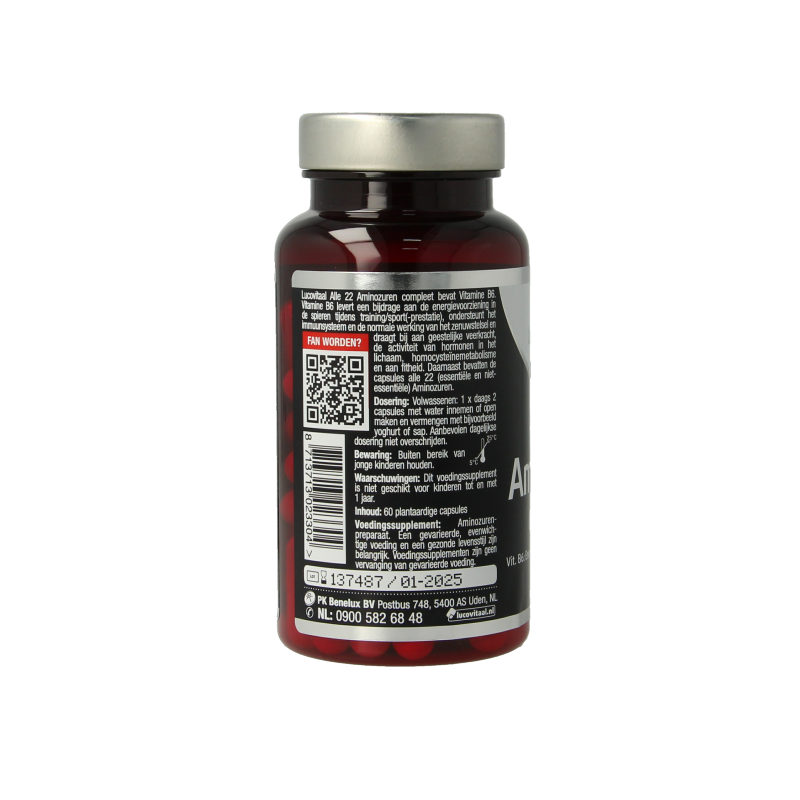 Lucovitaal Alle 22 aminozuren compleet 60 Capsules