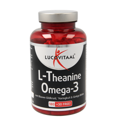 Lucovitaal L-Theanine omega 3 210.00 Capsules