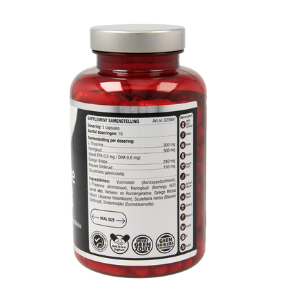 Lucovitaal L-Theanine omega 3 210.00 Capsules