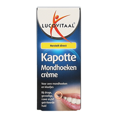 Lucovitaal Kapotte mondhoeken creme 15 Milliliter