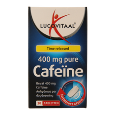 Lucovitaal Pure cafeine 30 Tabletten