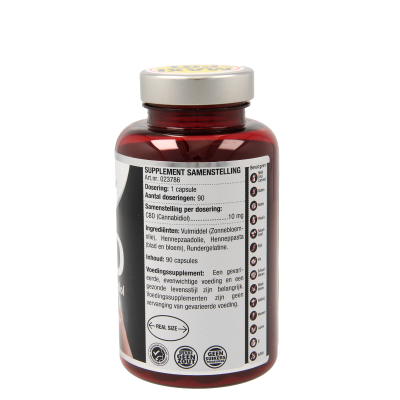 Lucovitaal CBD 10mg 90 Capsules