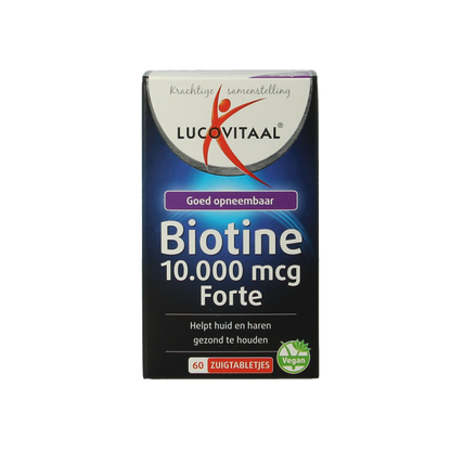 Lucovitaal Biotine forte 60.00 Zuigtabletten