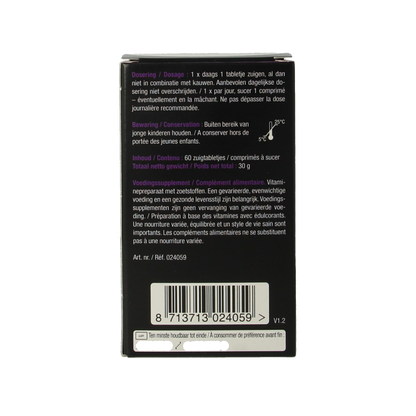 Lucovitaal Biotine forte 60.00 Zuigtabletten