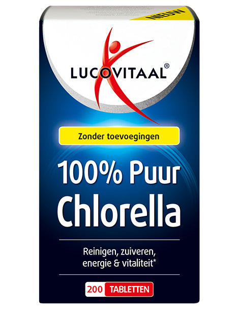 Lucovitaal Chlorella 100% puur 200 Tabletten