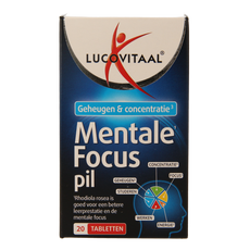 Lucovitaal Mentale focus pil 20.00 Tabletten