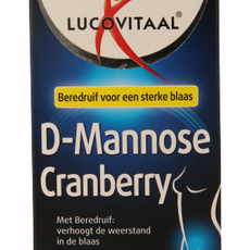 Lucovitaal D-Mannose cranberry 60 Tabletten