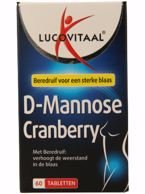 Lucovitaal D-Mannose cranberry 60 Tabletten
