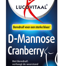 Lucovitaal D-Mannose cranberry 60 Tabletten