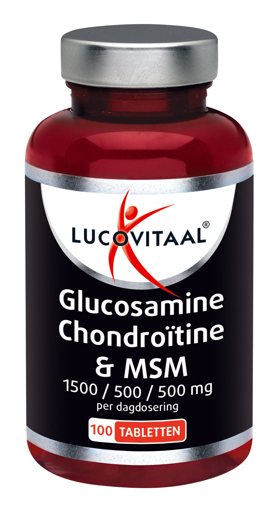Lucovitaal Glucosamine chondroitine MSM 100 Tabletten