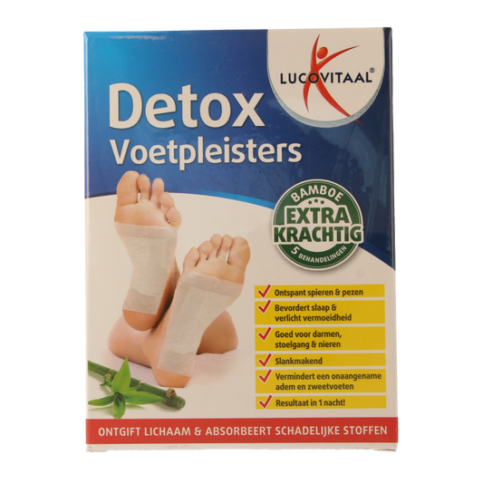 Lucovitaal Detox voetpleisters 10 Stuks
