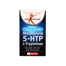 Lucovitaal Melatonine L-Tryptofaan 0.1mg 30.00 Tabletten