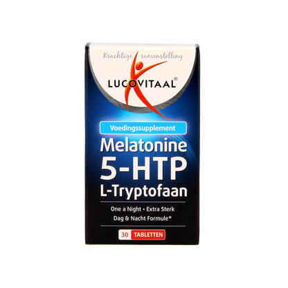 Lucovitaal Melatonine L-Tryptofaan 0.1mg 30.00 Tabletten