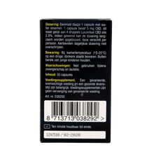 Lucovitaal Cannabidiol CBD 5mg 30.00 Capsules