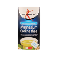 Lucovitaal Magnesium groene thee 20.00 Zakjes