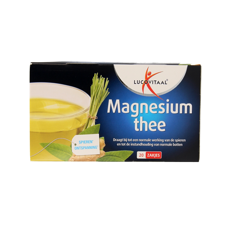 Lucovitaal Magnesium groene thee 20 Zakjes