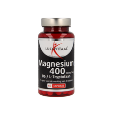 Lucovitaal Magnesium 400 met B6 en L-Tryptofaan 60.00 Capsules