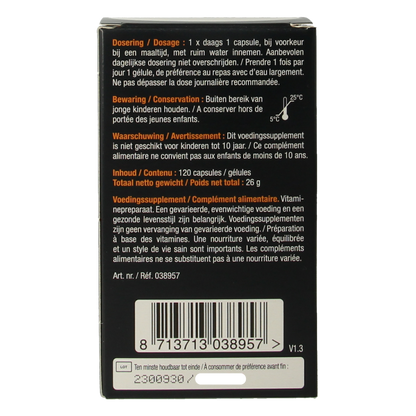 Lucovitaal Vitamine D3 25mcg 120.00 Capsules