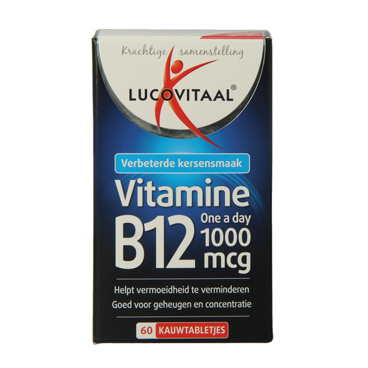 Lucovitaal Vitamine B12 1000mcg 60 Kauwtabletten