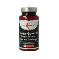 Lucovitaal Ideaal gewicht konjac mannan garcinia cambogia 60.00 Capsules