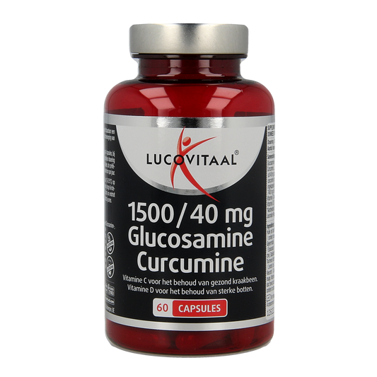 Lucovitaal Glucosamine & curcumine 1500/40mg 60.00 Capsules