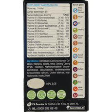 Lucovitaal Vitamine B complex forte 60.00 Tabletten
