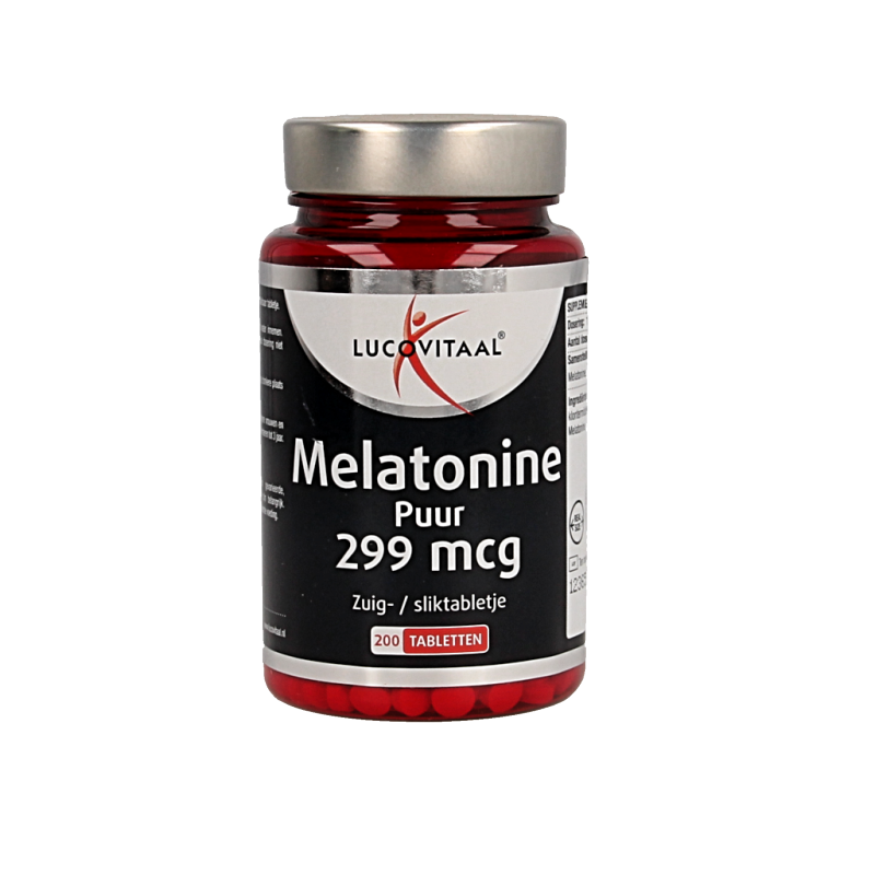 Lucovitaal Melatonine puur 0.299mg 200 Tabletten
