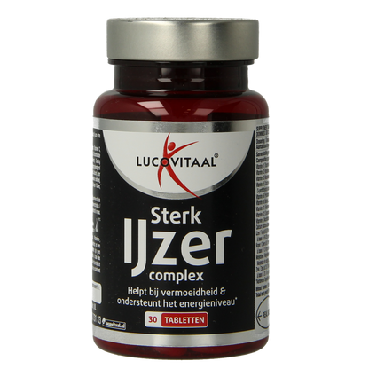 Lucovitaal Sterk ijzer complex 30.00 Tabletten