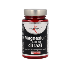 Lucovitaal Magnesium citraat 400mg 30.00 Tabletten