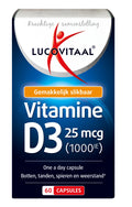 Lucovitaal Vitamine D3 25mcg 60 Capsules