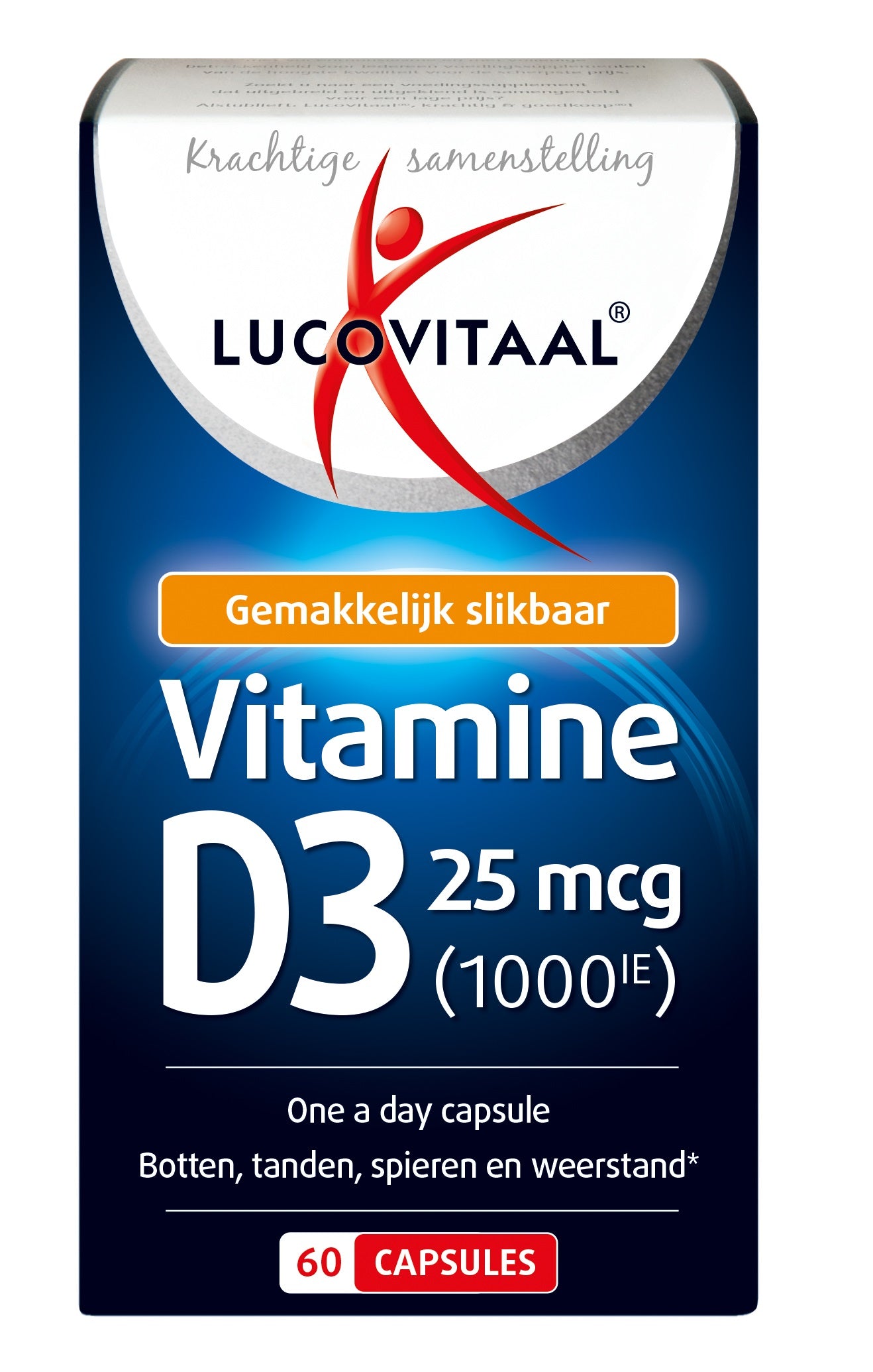 Lucovitaal Vitamine D3 25mcg 60 Capsules