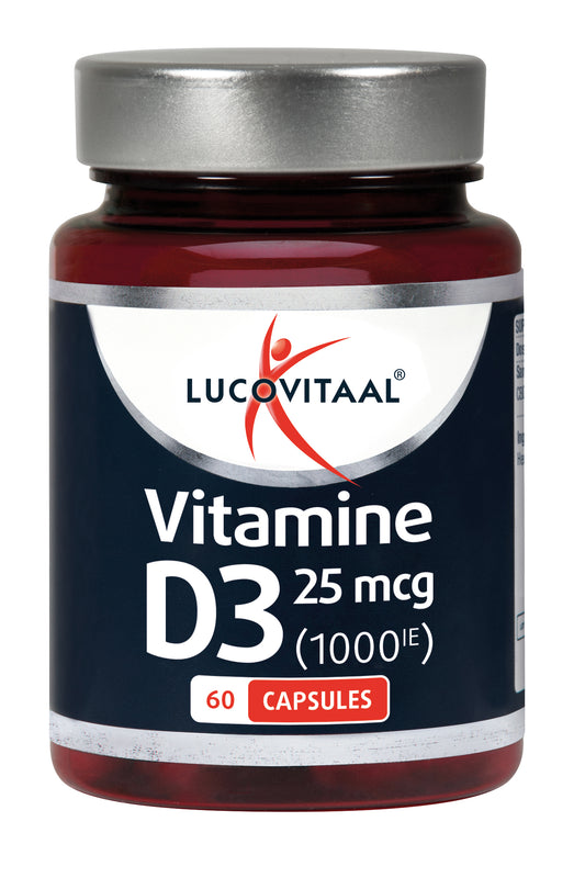 Lucovitaal Vitamine D3 25mcg 60 Capsules