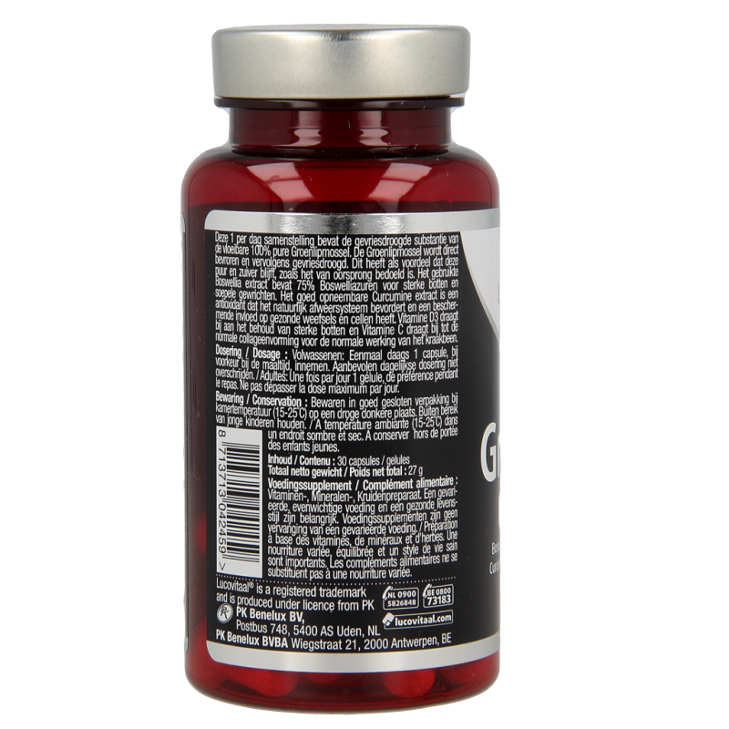 Lucovitaal Groenlipmossel complex 30 Capsules