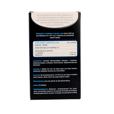 Lucovitaal Melatonine L-Tryptofaan 5mg 30 Tabletten