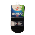 Lucovitaal Bamboe sok lang zwart  maat 35-38 1.00 Paar