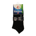 Lucovitaal Bamboe enkelsok zwart  maat 39-42 1 Paar