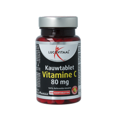 Lucovitaal Vitamine C 80mg citroen 200 Kauwtabletten