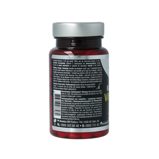 Lucovitaal Vitamine C 80mg citroen 200 Kauwtabletten