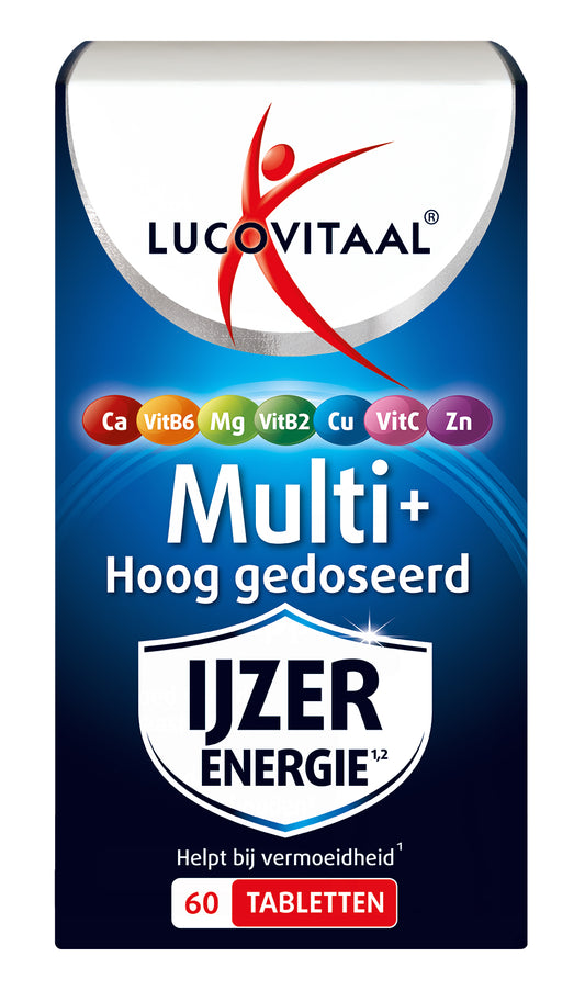 Lucovitaal Multi+ hoog gedoseerd 60 Tabletten