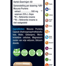 Lucovitaal L-Dopa mucana pruriens 60.00 Capsules