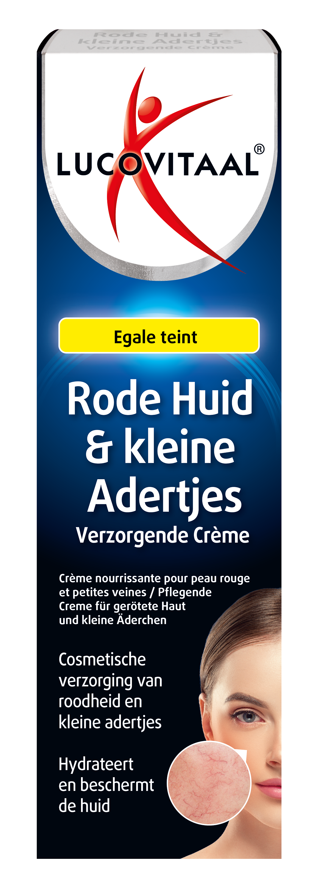 Lucovitaal Rode huid en kleine adertjes creme 30 Milliliter
