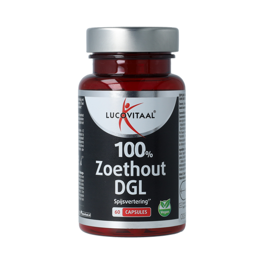 Lucovitaal Zoethout DGL 100%  60.00 Capsules