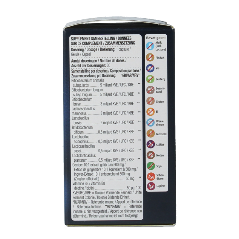 Lucovitaal Hersenen & darm support Bioticomel 30 Capsules