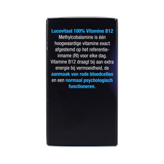 Lucovitaal Vitamine B12 100% 60.00 Tabletten