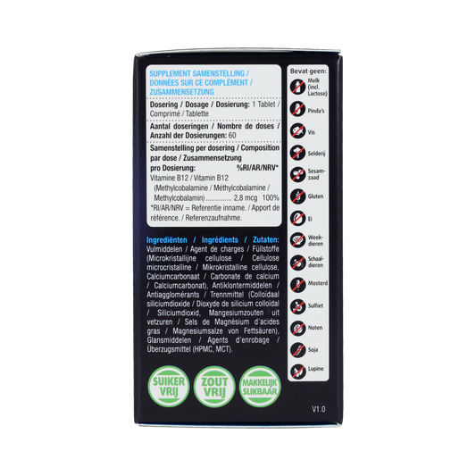Lucovitaal Vitamine B12 100% 60.00 Tabletten